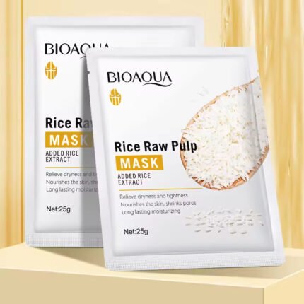 BIOAOUA Rice Pulp Facial Mask Sheet Pack 25g