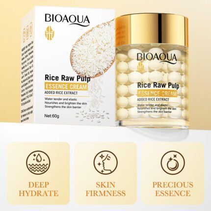 BIOAOUA Rice Pulp Moisturizing Essence Cream 60g