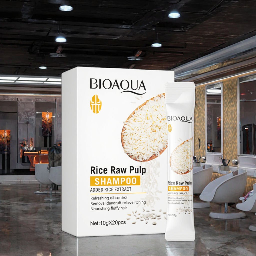 BIOAOUA Rice Pulp Shampoo 10g20pcs (2)
