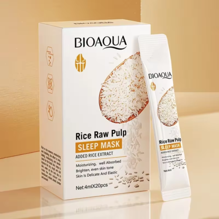 BIOAOUA Rice Pulp Sleeping Mask 4ml x 20pcs