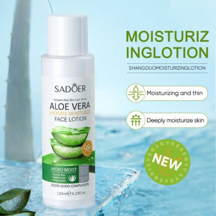 SADOER Aloe Vera Moisturizing Lotion 120ml