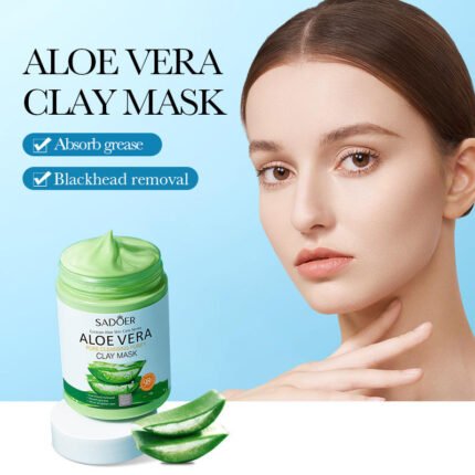 SADOER Aloe Vera Pore-Clearing Mud Mask 100g
