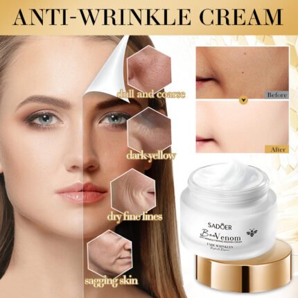 SADOER Bee Venom Anti-Wrinkle Intensive Nourishing 6-Piece Set  100g+115ml+115ml+50ml+50g+20g