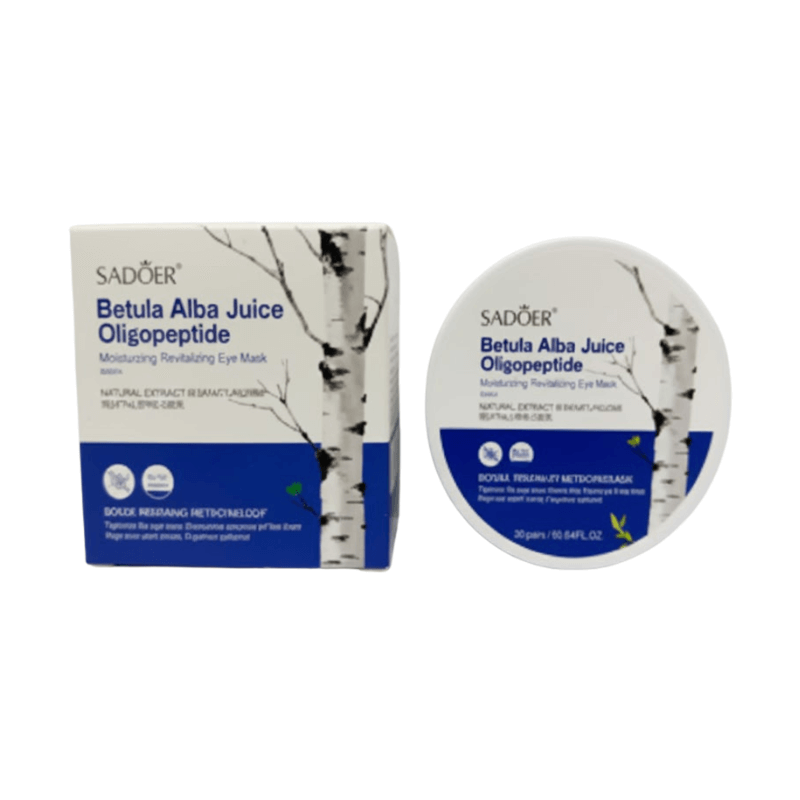 SADOER Birch Sap Oligopeptide Moisturizing and Revitalizing Eye Mask 80pcs100g