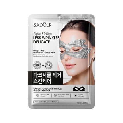 SADOER Caffeine Honeycomb Anti-Wrinkle Firming Eye Mask 15ml*1