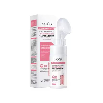 SADOER Coenzyme Q10 Amino Acid Cleansing Mousse (Foreign Language Version) 120ml