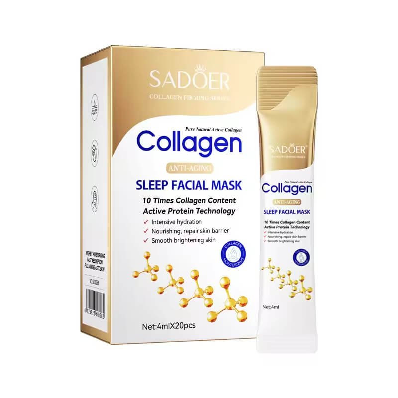 SADOER Collagen Anti-Aging Sleeping Mask 4ml x 20pcs (1)