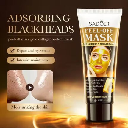 SADOER Gold Collagen Blackhead Removing Peel-Off Mask 100g