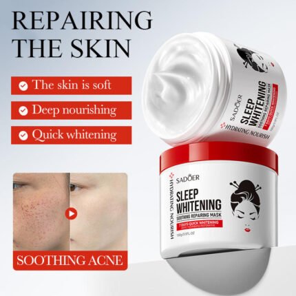 SADOER Kojic Acid Brightening and Soothing Sleeping Mask 100g