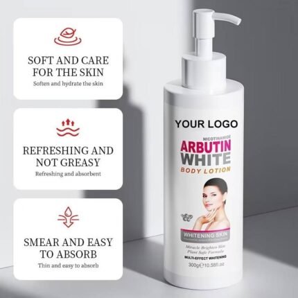 SADOER Niacinamide Arbutin Whitening and Nourishing Body Lotion 300g