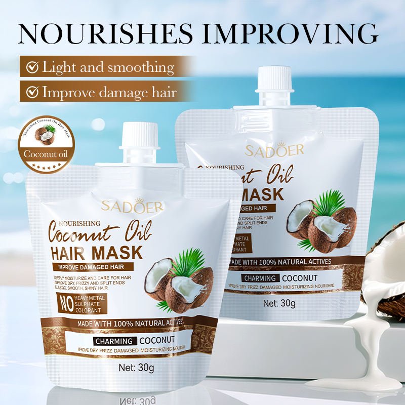 SADOER Nourishing Coconut Oil Hair Mask 30g (1)