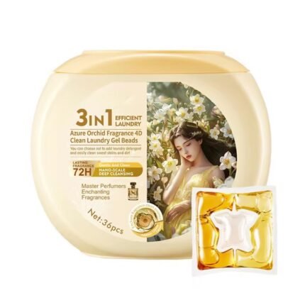 SADOER Freesia Scented 4D Clean Laundry Detergent Pods 12g x 36pcs