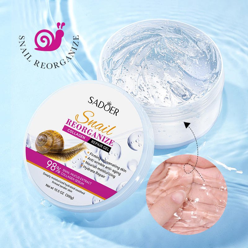 SADOER Snail Recombinant Collagen Anti-Aging Repair Gel 300g (1)