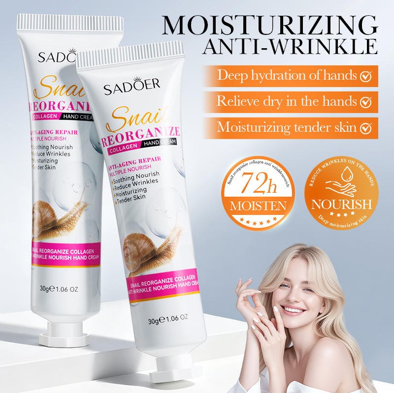 SADOER Snail Recombinant Collagen Anti-Wrinkle Nourishing Moisturizing Lotion (1)