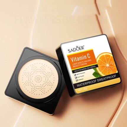 SADOER Vitamin C Lightweight Flawless Beauty Cream (01 # Natural Shade) 20g