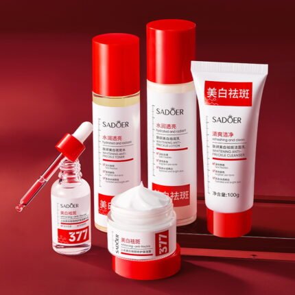 Shangdu Whitening Spot Correction Five-Piece Set (377) 100g+100ml+100ml+30ml+50g